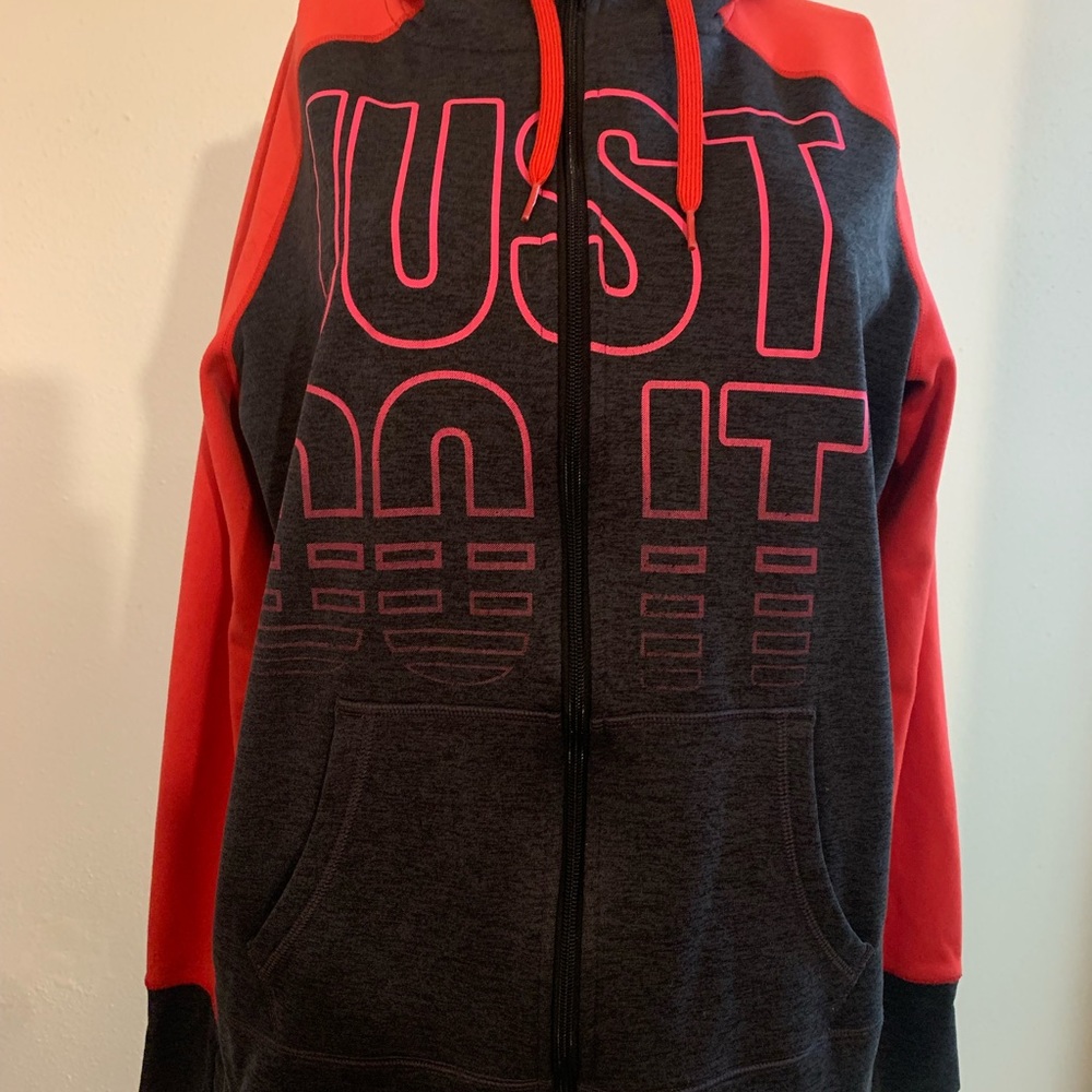 Nike Therma-FIT Women's Running Sweatshirt and Hoodie Light “Just Do It” EUC L - Picture 16 of 16